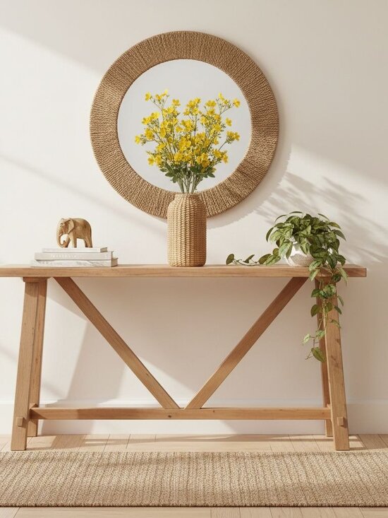 Buttercup Yellow Dogwood Stems Faux Wax Flower Yellow Floral Spring Decor 24 Inc - Picture 4 of 13